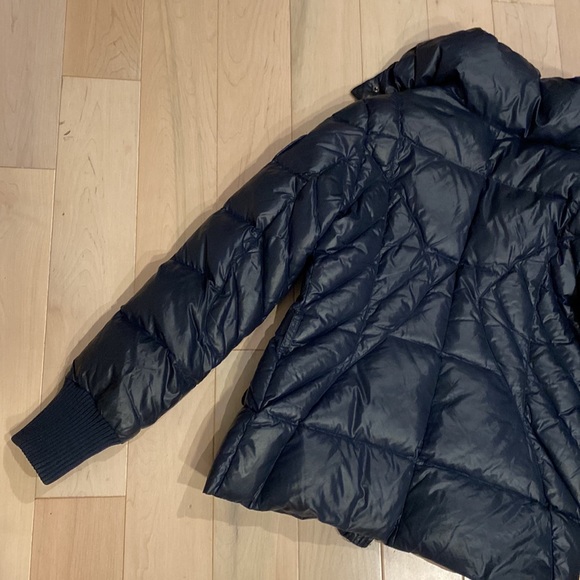 Add down navy puffer quilted down warm jacket 6 - Picture 13 of 13